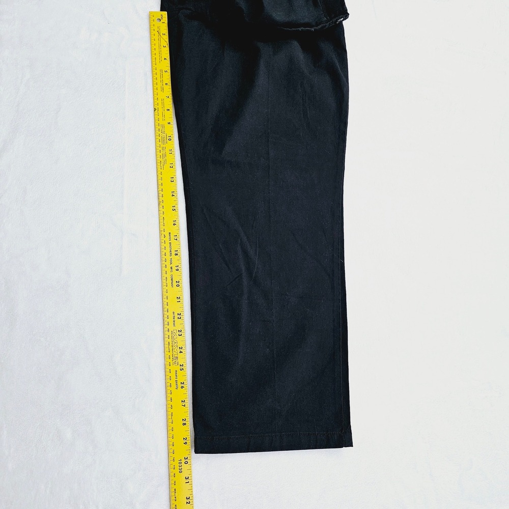 NEW Wrangler Mens 40W 30L Performance Series‎ Black Straight Fit Pants 67PSWBL - Picture 7 of 10